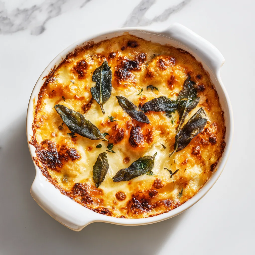 Sage Butternut Squash Gratin: A Cozy Autumn Classic with Crispy Sage