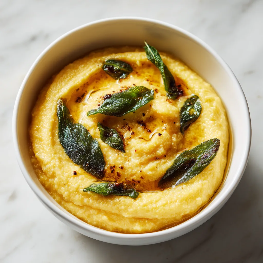 Cozy Up with Pumpkin Polenta and Sage Butter: Comfort Food for Cool Seasons