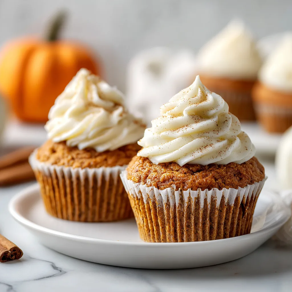Delicious Pumpkin Cupcakes: A Classic Fall Dessert with Cozy Flavor