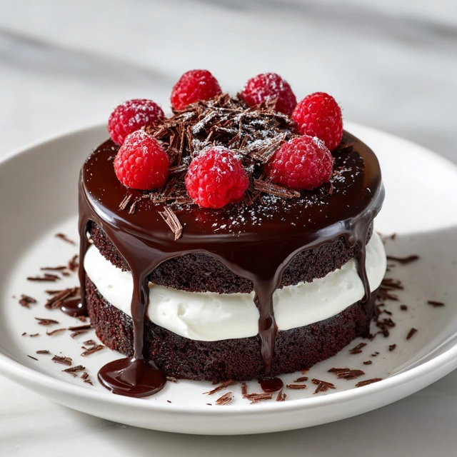 Decadent Chocolate Raspberry Cake Recipe