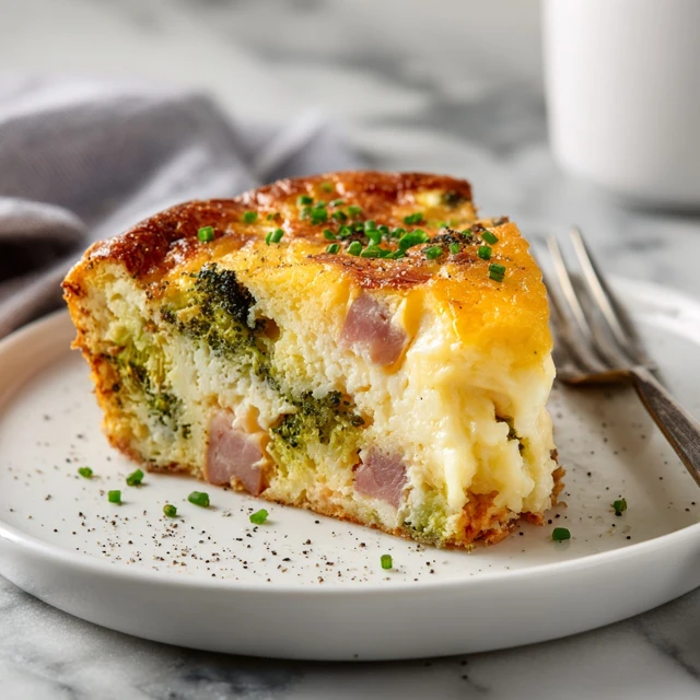 Crustless Quiche – Healthy, Fluffy, and Flavorful