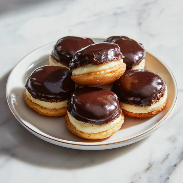 Boston Cream Pie Cookies – A Bakery-Style Twist on a Classic Dessert