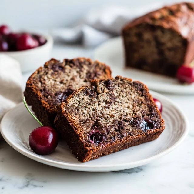 Chocolate Cherry Banana Bread