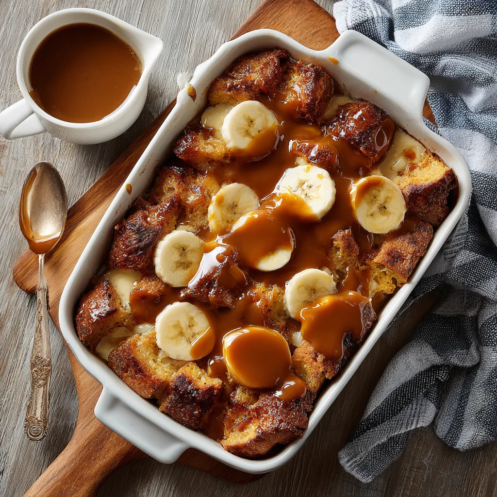 BEST RECIPE for Bananas Foster Bread Pudding