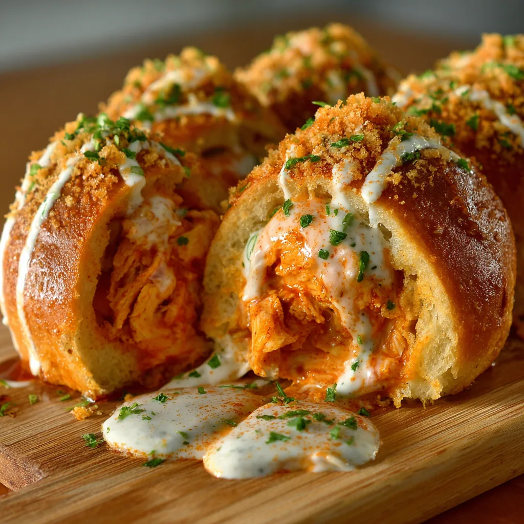 Buffalo Chicken Bombs