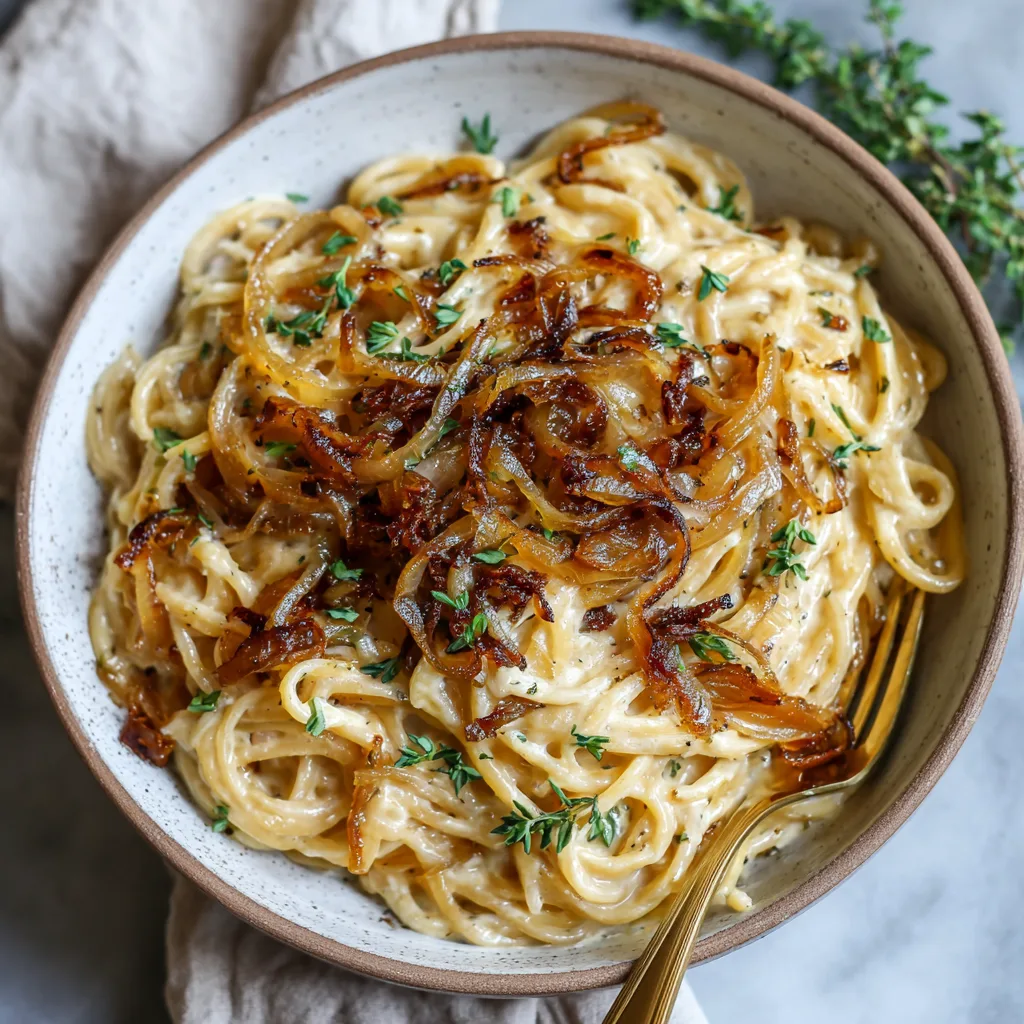 Caramelized Onion Pasta Recipe – The Ultimate Creamy Comfort Bowl