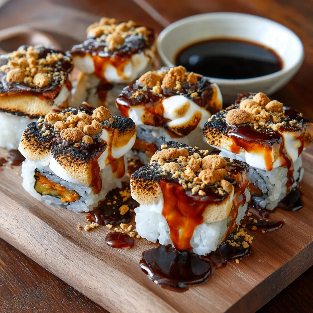 S’mores Sushi Recipe