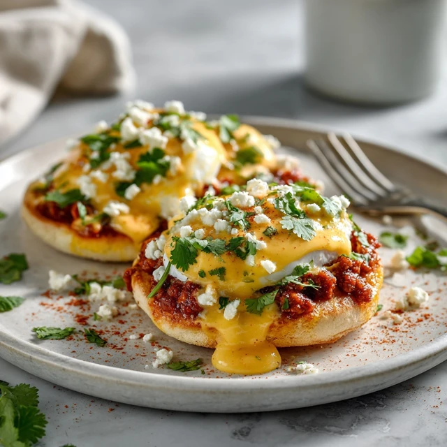 Mexican Style Eggs Benedict – Spicy Brunch Favorite