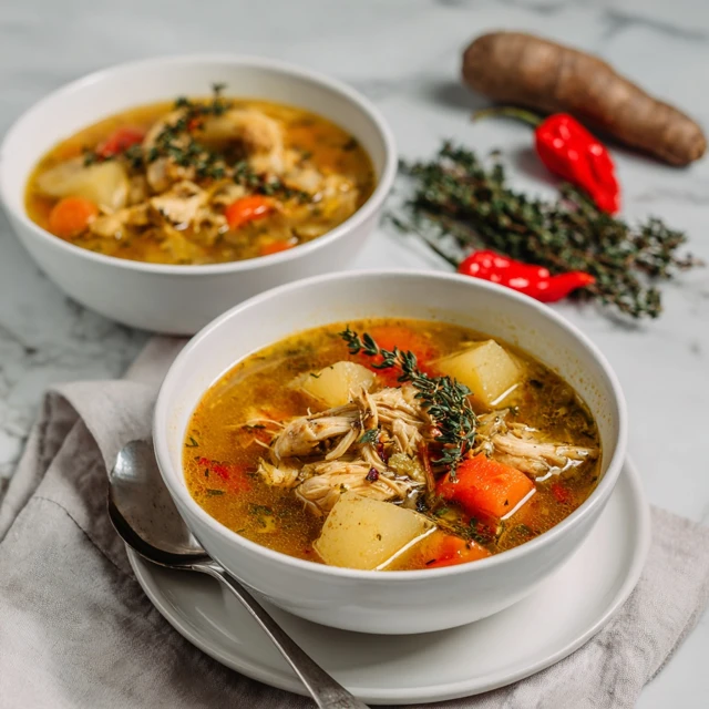 Nourishing Jamaican Chicken Soup – A Traditional Caribbean Comfort Dish