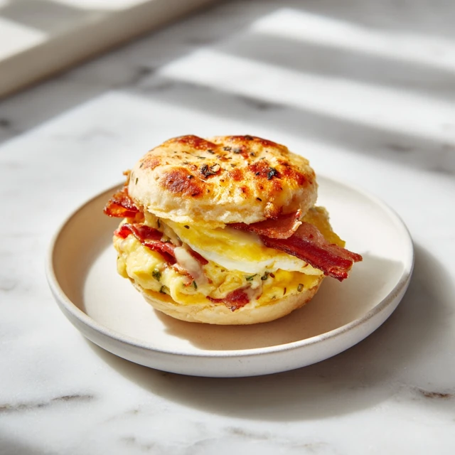 Breakfast Egg Muffin Sandwiches: Quick, Savory, and Meal-Prep Friendly