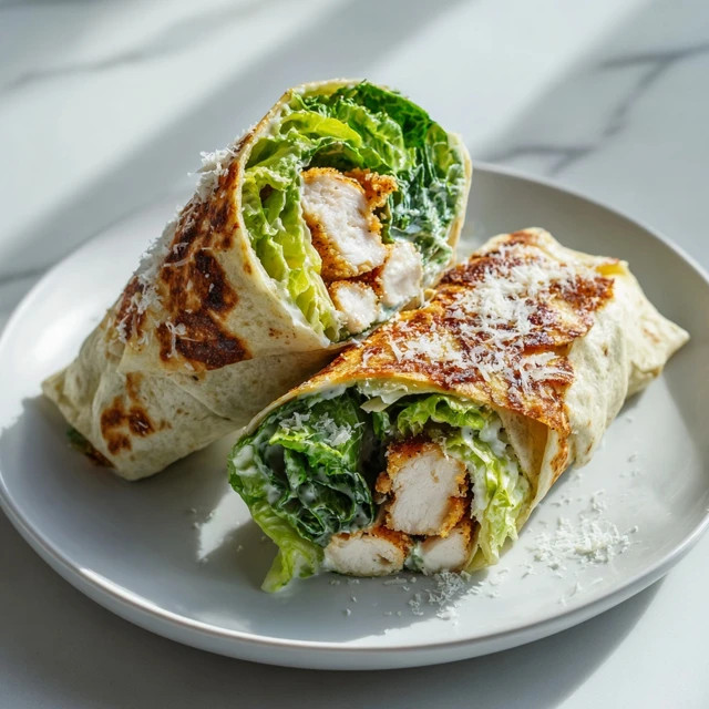 Crispy Chicken Caesar Wraps: A Fresh, Crunchy, and Protein-Packed Meal