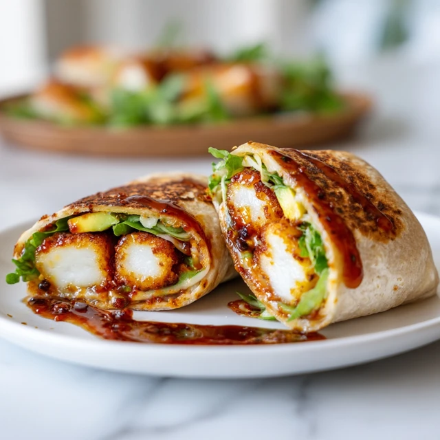 Crispy Chili Honey Halloumi Wraps: The Perfect Sweet & Spicy Vegetarian Delight