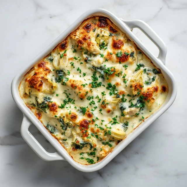 Cheesy Spinach Artichoke Chicken Bake: The Ultimate Creamy Comfort Food