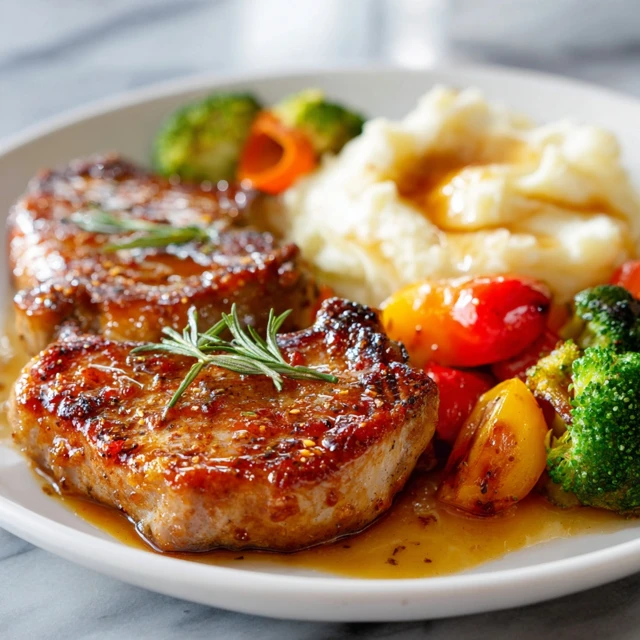 Honey Glazed Pork Chops – A Sweet and Savory Skillet Dinner