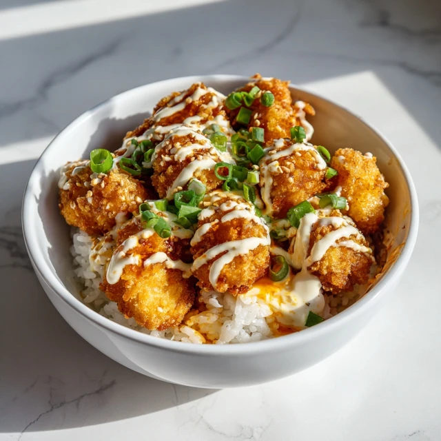 Crispy Buffalo Chicken Rice Bowls – The Ultimate Spicy Comfort Meal