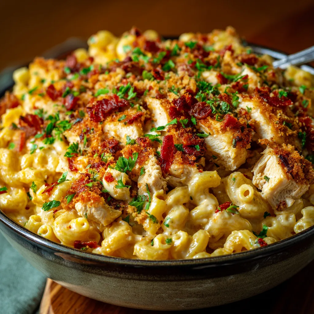 Cajun Chicken Mac and Cheese