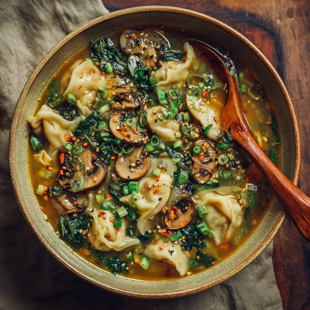 Cozy Potsticker Soup (Ready in 25!)