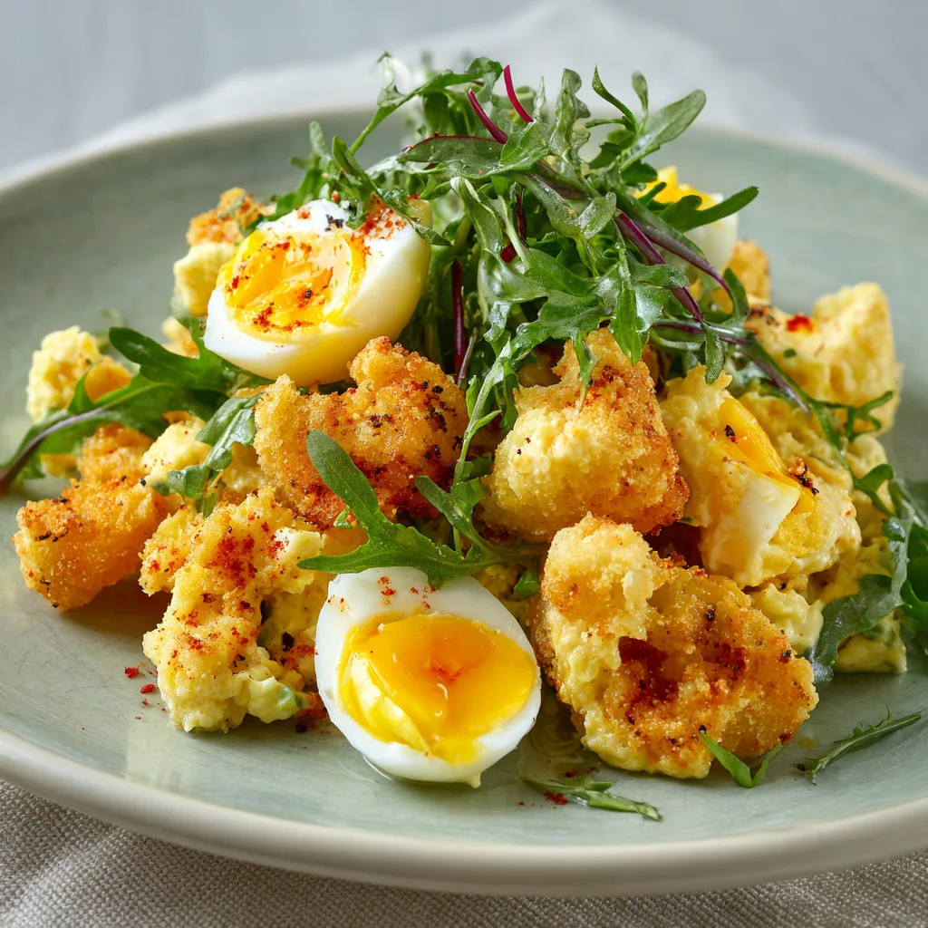 Crispy Egg Salad