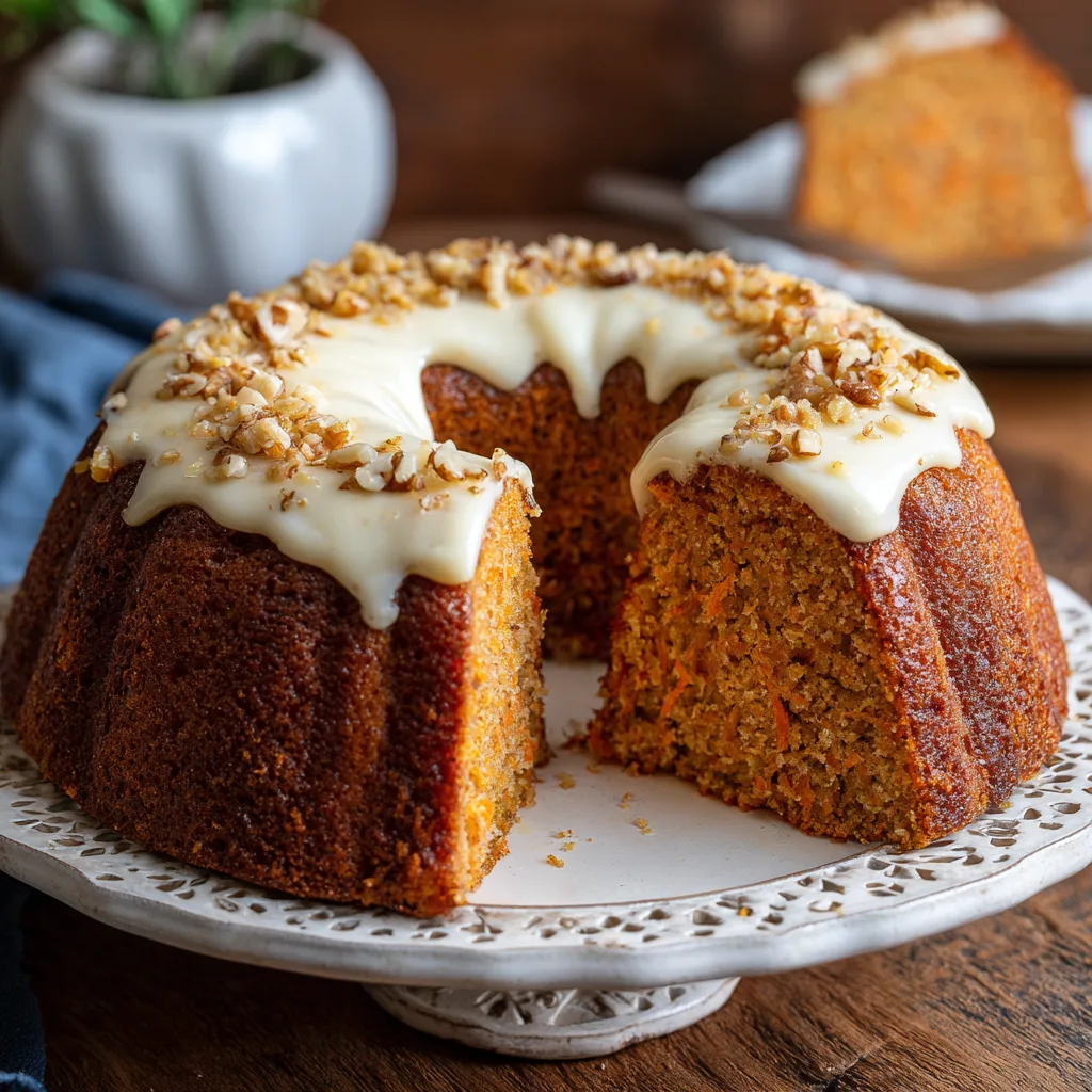 Brazilian Carrot Cake (Bolo de Cenoura)