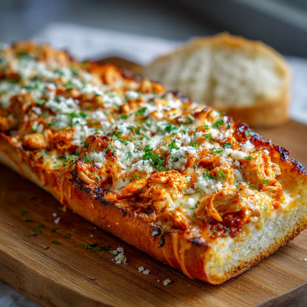 Buffalo Chicken French Bread Pizza: The Ultimate Spicy, Cheesy Comfort Food