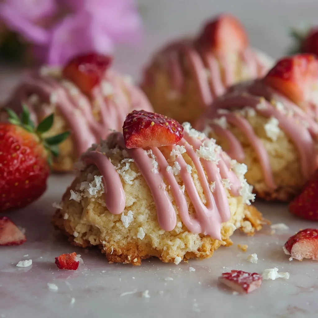 Strawberry Kiss Cookies