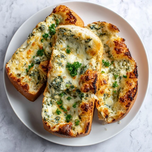 Cheesy Spinach Stuffed Garlic Bread: The Ultimate Comfort Food Upgrade