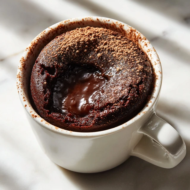 Chocolate Peanut Butter Lava Mug Cake – The Ultimate 5-Minute Molten Dessert