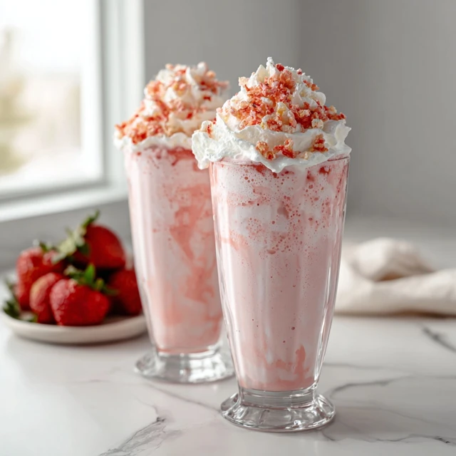 Strawberry Crunch Milkshake: The Viral Creamy Dessert Drink Everyone Loves