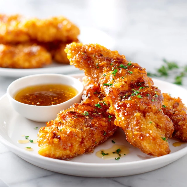 Crispy Hot Honey Chicken Tenders: The Perfect Sweet & Spicy Crunch