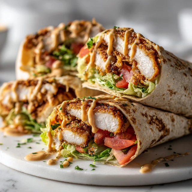Crispy Honey Mustard Chicken Wrap: The Ultimate Flavor-Packed Lunch