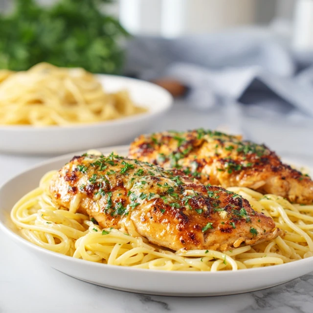 Garlic Butter Chicken Steakhouse Pasta: A Rich and Comforting Classic