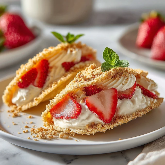 Strawberry Crunch Cheesecake Pancake Tacos: A Viral Dessert You’ll Love