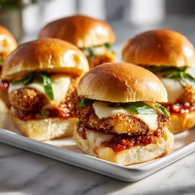 Crispy Chicken Parmesan Sliders: A Crowd-Pleasing Favorite
