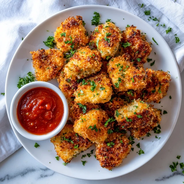 Crispy Parmesan Chicken Bites – The Ultimate Crunchy & Juicy Snack