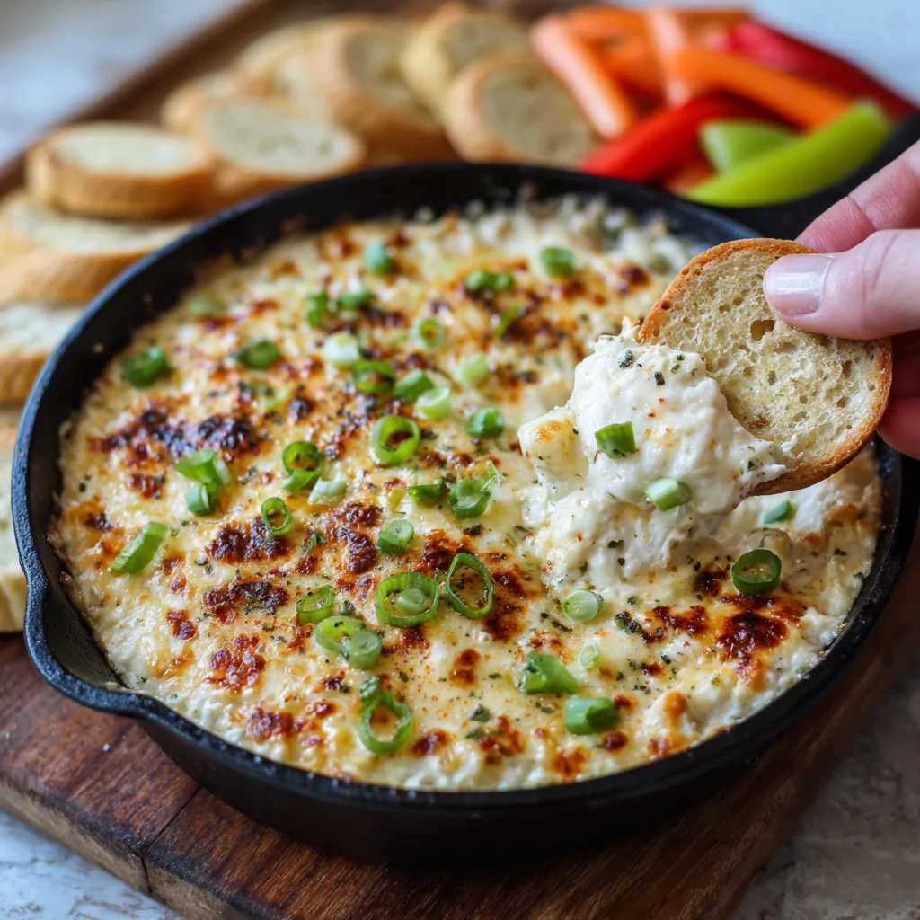 Easy Cheesy Dip Recipe to Add to Your Party Spread | Girls Night Dinner Ideas