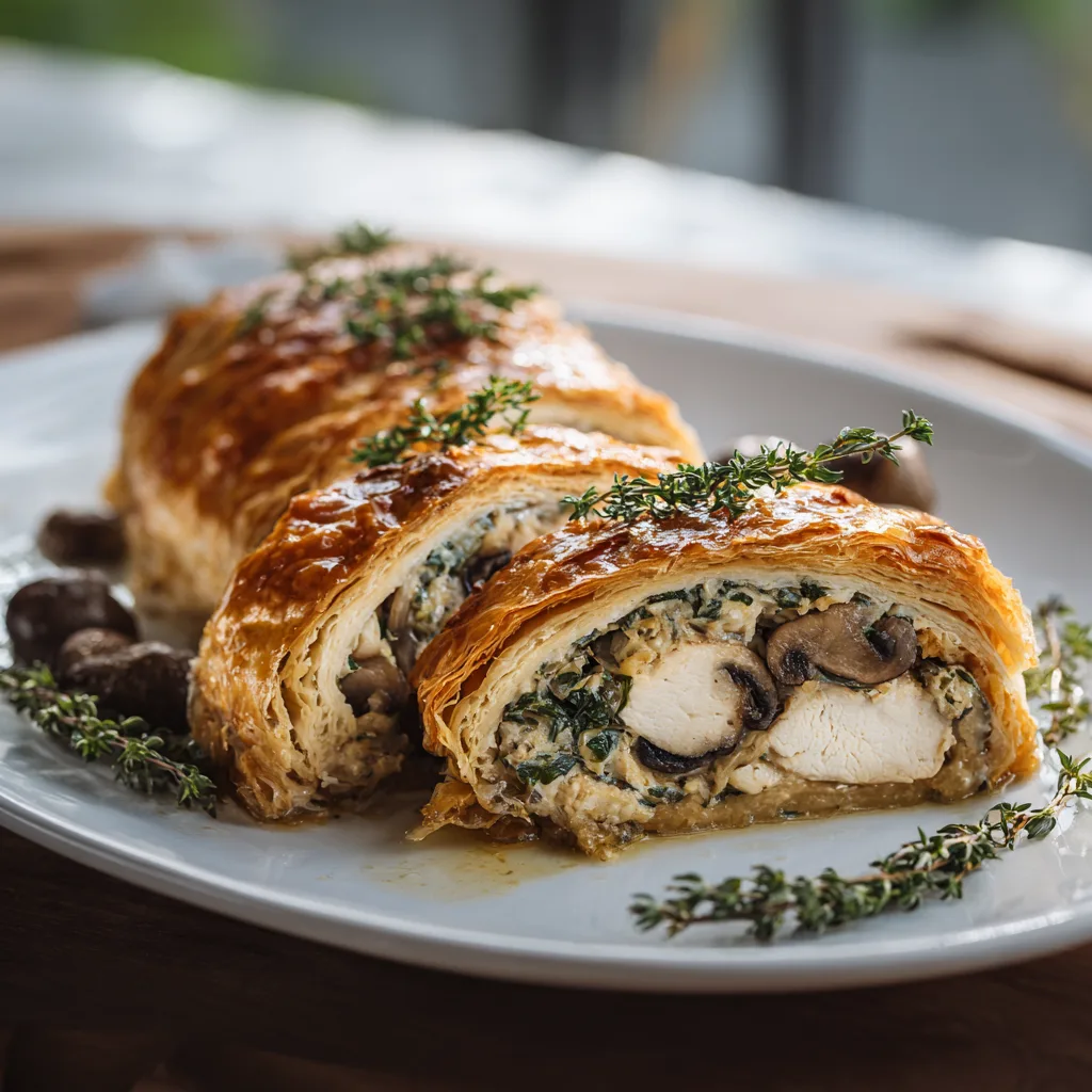 Chicken Wellington | Elegant Dinner Recipe