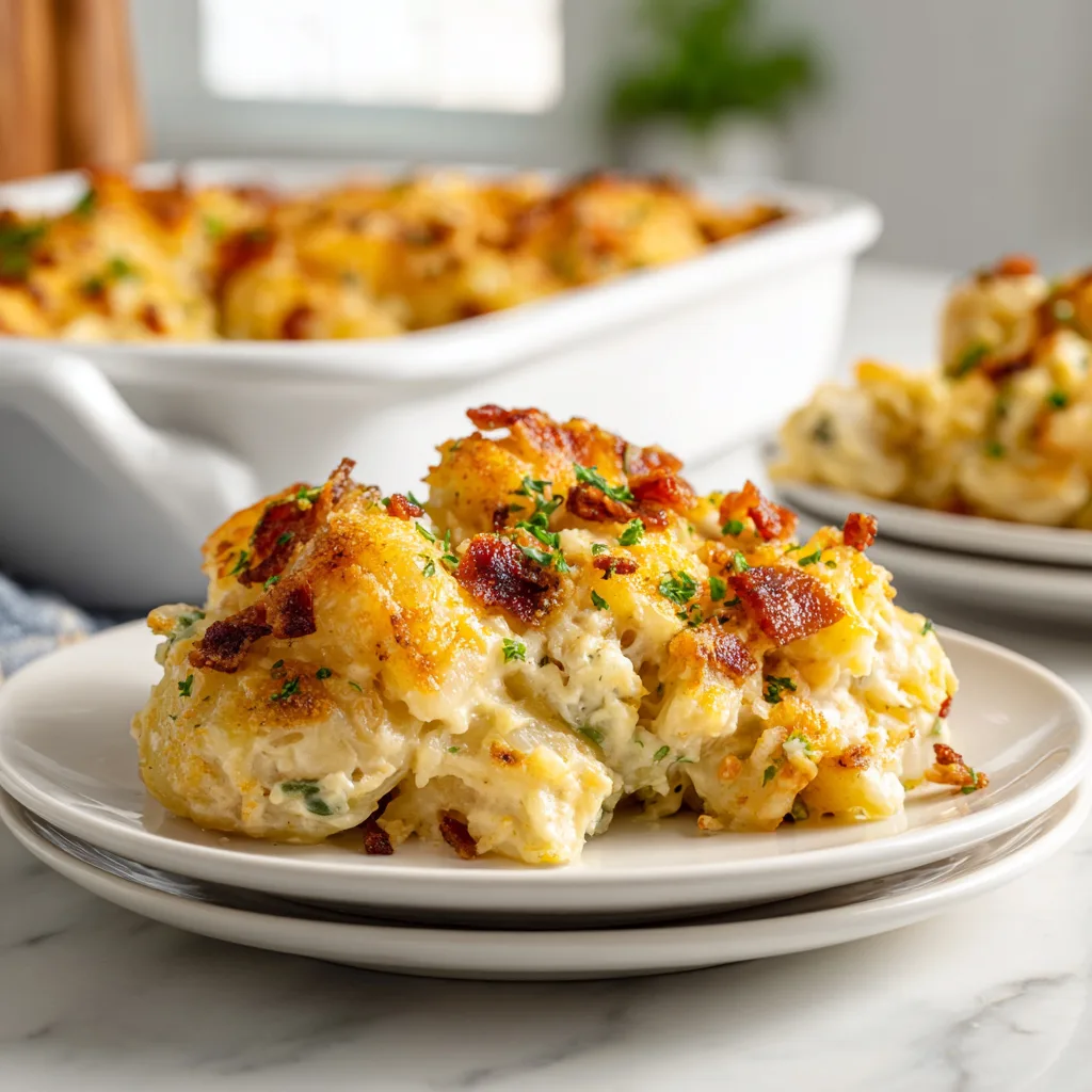 Cheesy Bacon Ranch Potato Casserole – The Ultimate Comfort Side Dish