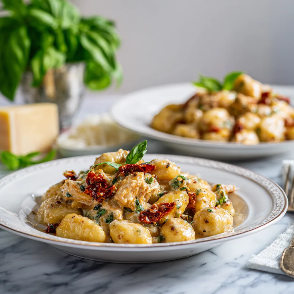Creamy Sun-Dried Tomato Chicken Gnocchi