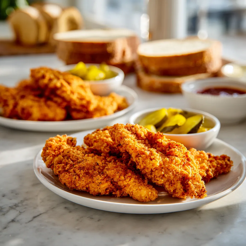 Crispy Nashville Hot Chicken Tenders