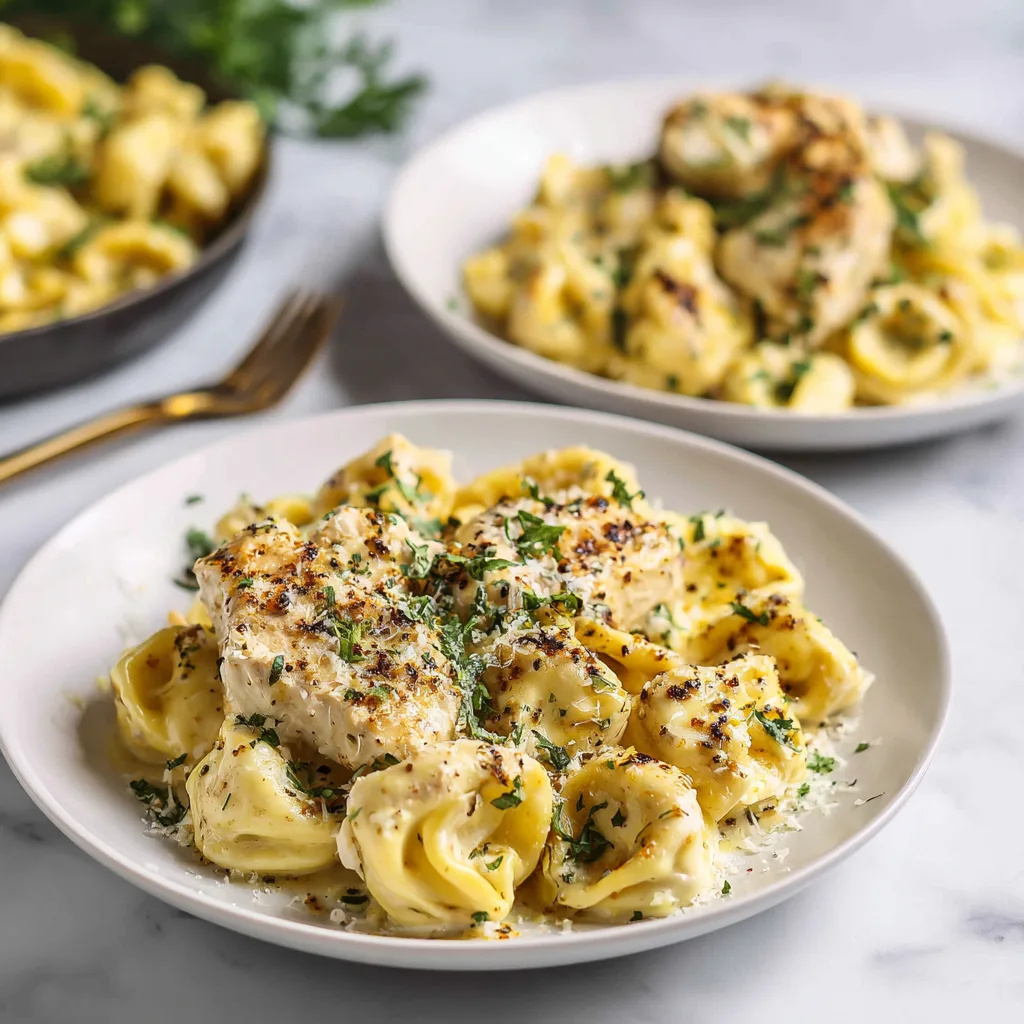 Creamy Garlic Parmesan Chicken Tortellini: The Ultimate Comfort Pasta